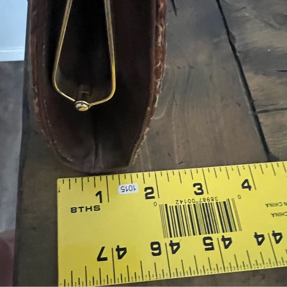 VINTAGE Brown snake clutch/bag - Picture 9 of 12